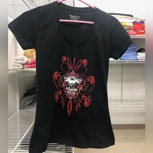 AMERICAN RIDERS V-NECK T-SHIRT